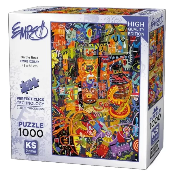 Nessiworld KS Games On the Road Puzzle 1000 Parça 20739