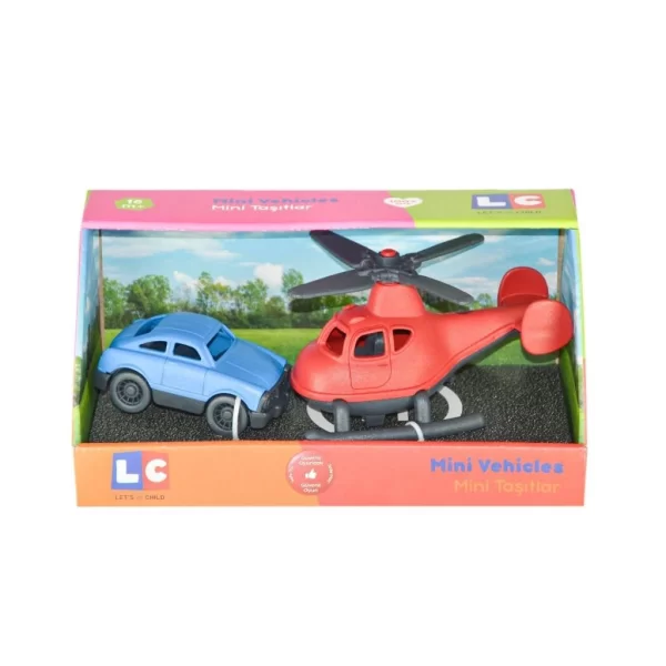 Nessiworld LC-30938  - Minik Taşıtlar Araba-Helikopter