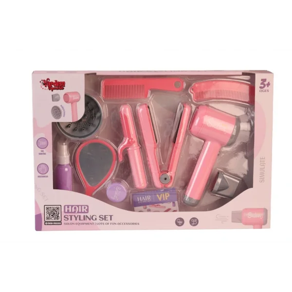 Nessiworld LD-338B SESLİ IŞIKLI KUAFÖR SET