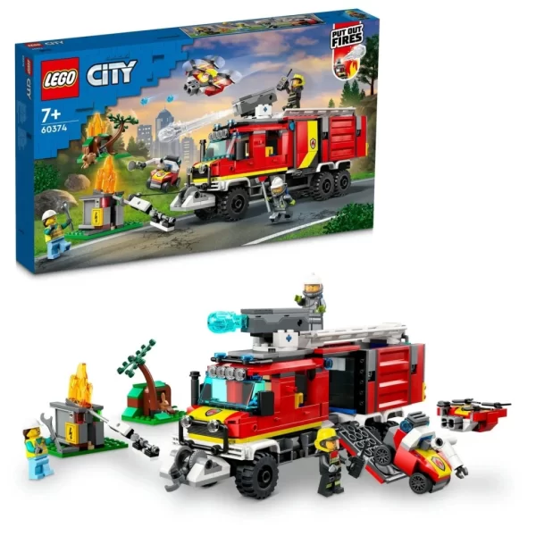 Nessiworld  LEGO City İtfaiye Komuta Kamyonu 60374