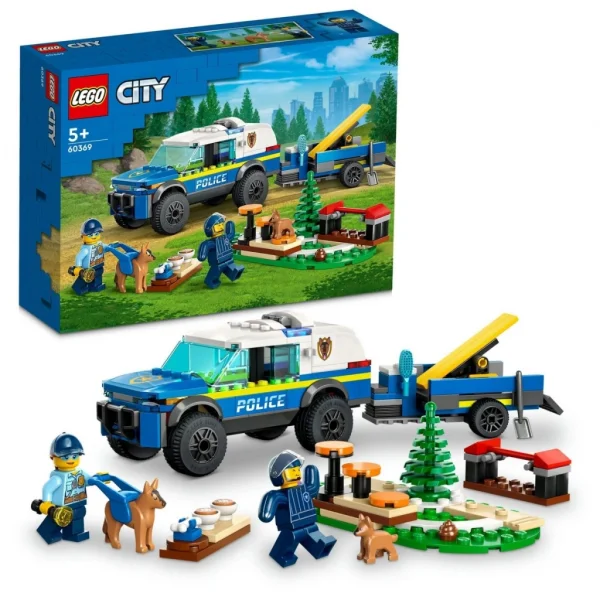 Nessiworld  LEGO City Mobil Polis Köpeği Eğitimi 60369