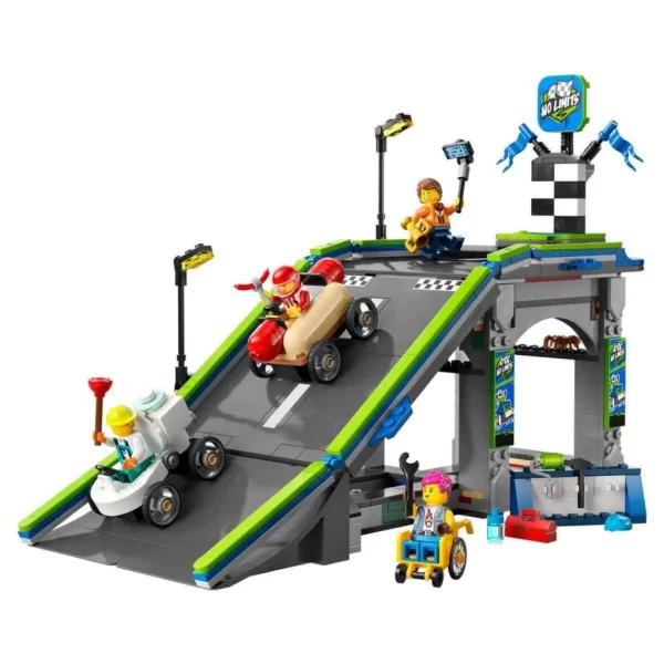 Nessiworld LEGO City Senin Kuralların: Yarış Arabası Rampa Parçası
