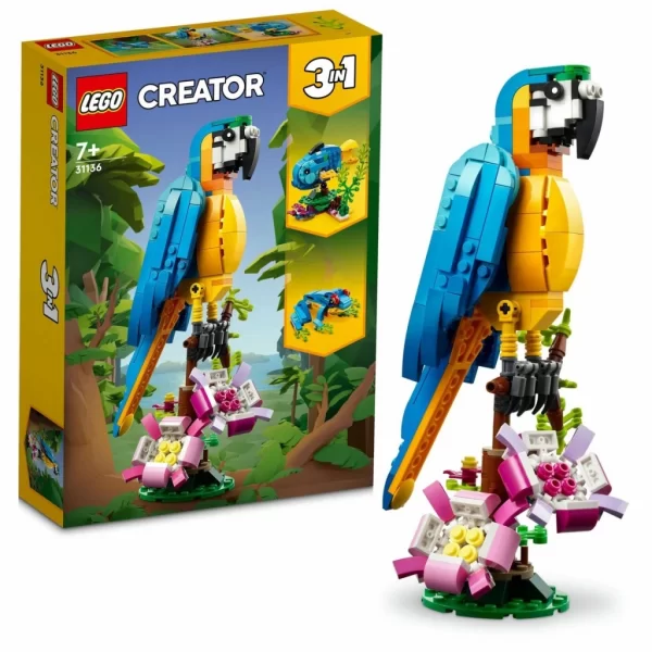Nessiworld LEGO Creator Egzotik Papağan 31136