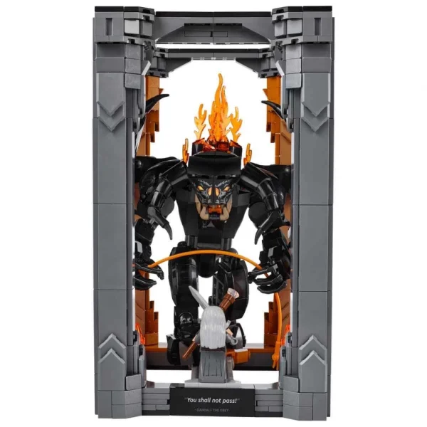 Nessiworld LEGO Icons Yüzüklerin Efendisi: Balrog Kitaplık Dekoru 10367