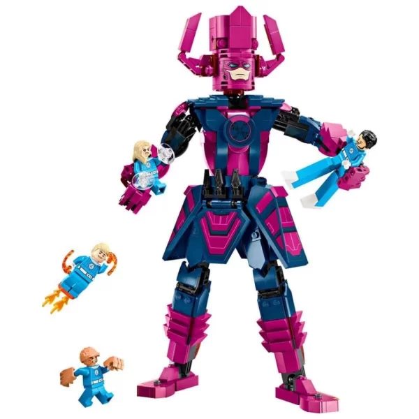 Nessiworld LEGO Marvel Fantastik Dörtlü, Galactus Yapım Figürüne Karşı 76316