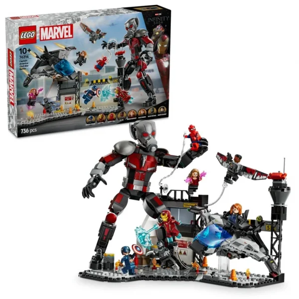 Nessiworld LEGO Marvel Kaptan Amerika: Kahramanların Savaşı 76314