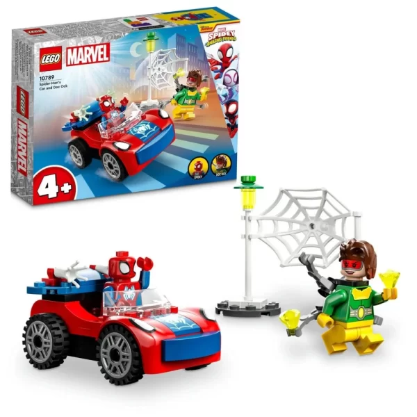 Nessiworld LEGO Marvel Örümcek Adam’ın Arabası ve Doktor Oktopus 10789