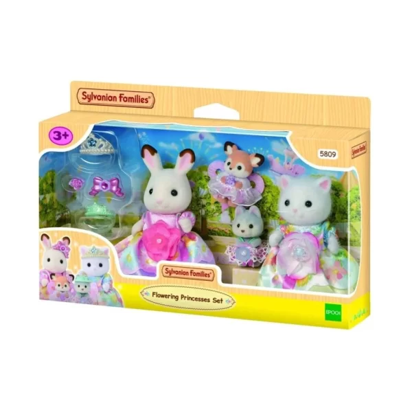 Nessiworld 5809 Sylvanian Families Çiçekli Prensesler Seti +3 yaş