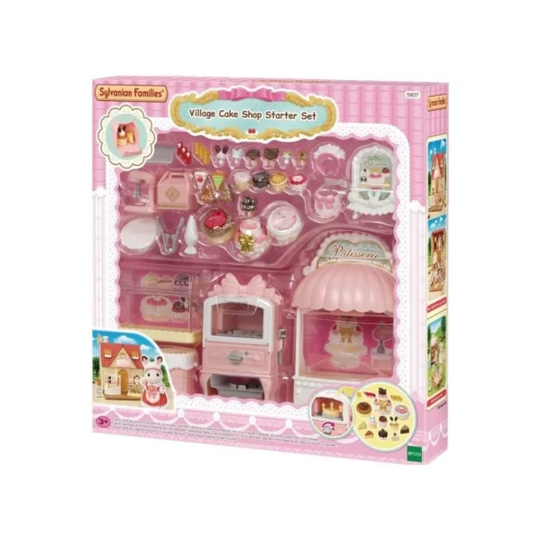 Nessiworld 5807 Sylvanian Families Kasaba Pasta Dükkanı Oyun Seti +3 yaş