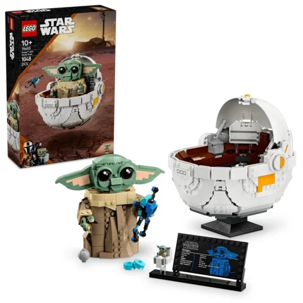 Nessiworld  Star Wars: The Mandalorian Uçan Bebek Arabalı Grogu 75403
