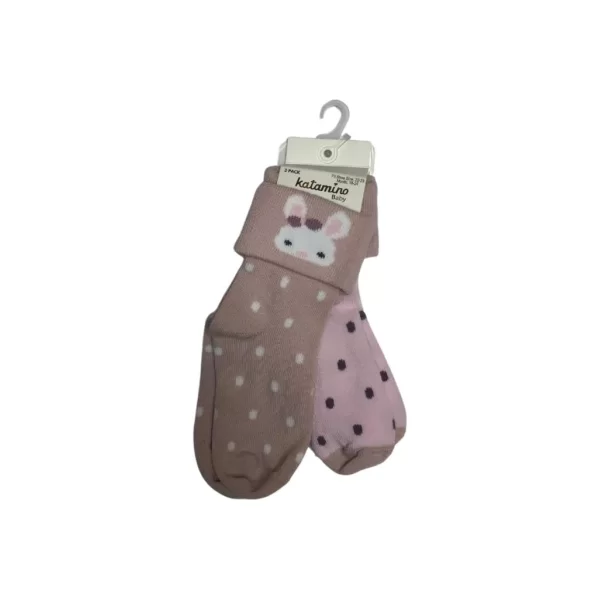 Nessiworld  Lintan 2li Bebek Soket Çorap K46272 Asorti