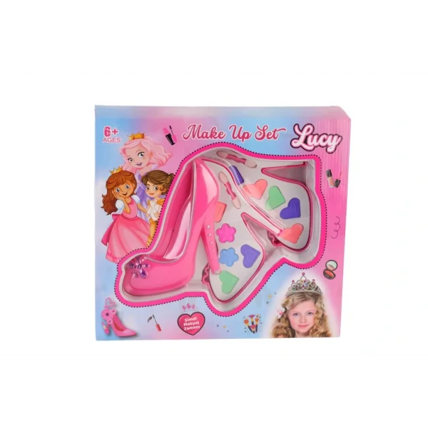 Nessiworld LMN213 AYAKKABILI KUTULU İKİLİ MAKYAJ SETİ