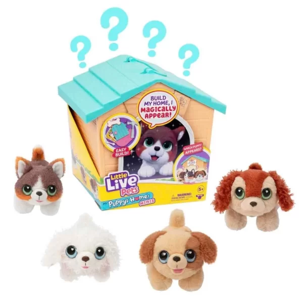 Nessiworld LPP01110 Little Live Pets Yavru Köpeğim ve Evi - 26571