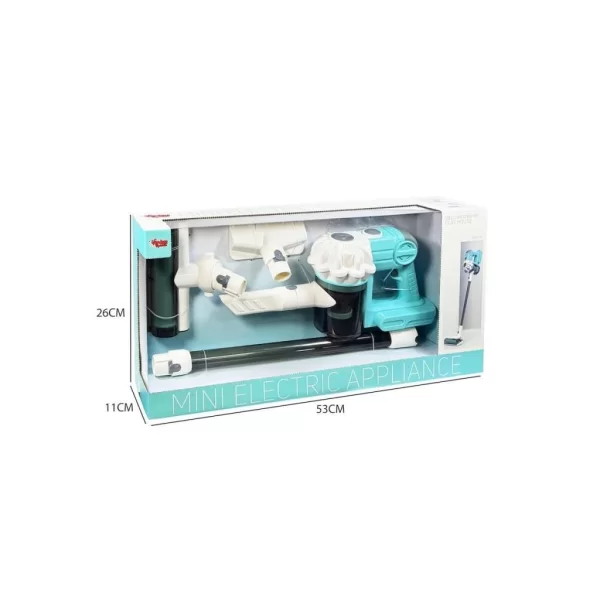 Nessiworld LS8803Q Vardem Dikey Elektrik Süpürgesi Ekranlı Kutu Yeşil-Gri 3 in1