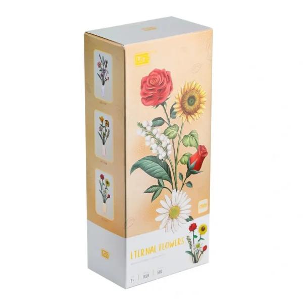 Nessiworld LZ1659 LOZ Çiçek Blokları 568 Parça -Vagon life