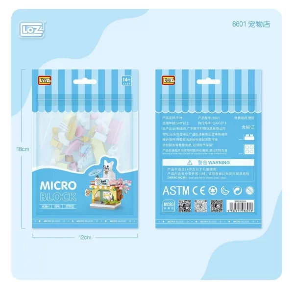 Nessiworld LZ8601 LOZ Blok Oyuncak Mini Poşet -Vagonlife