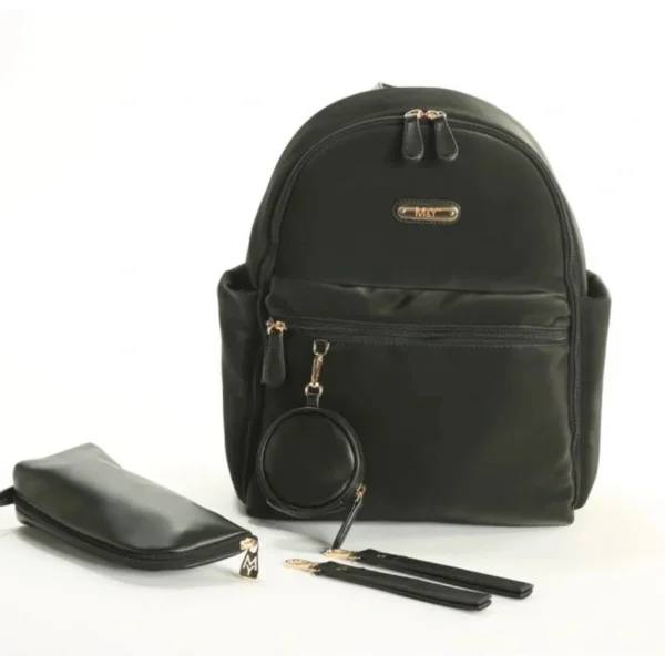 Nessiworld M&Y Diamond Anne Bebek Bakım Sırt Çantası 7345 Siyah