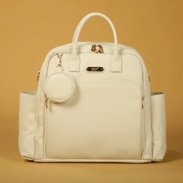 Nessiworld M&Y Maia Anne Bebek Bakım Sırt Çantası 7310 Krem