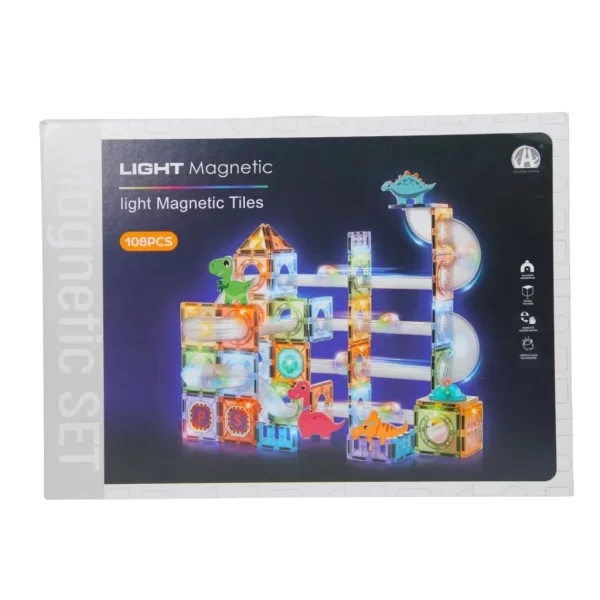 Nessiworld Magnetic Tiles Light Version 108 Parça