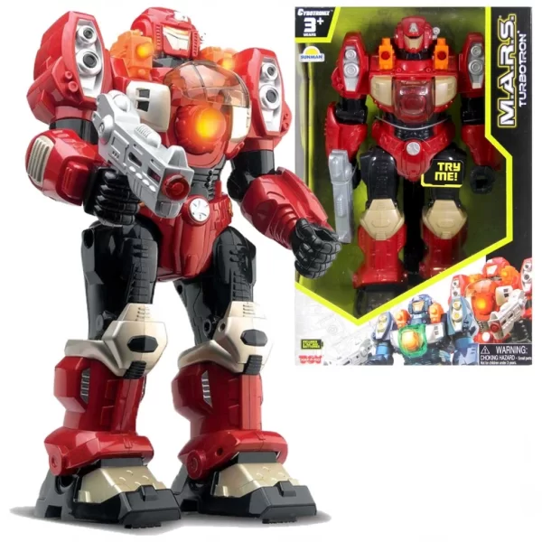 Nessiworld M.A.R.S Turbotron Işıklı Sesli Yürüyen Robot