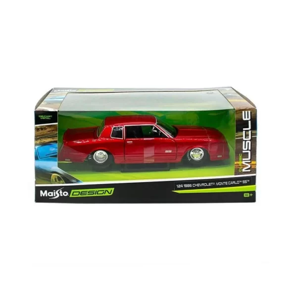 NessiWorld MAY 32530 1:24 1986 Chevrolet Monte Carlo SS -Necotoys