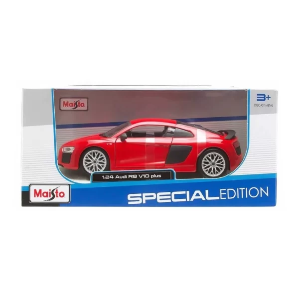 Nessiworld  MAY31513 1:24 Maisto Audi R8 V10 Plus Model Araba -Necotoys