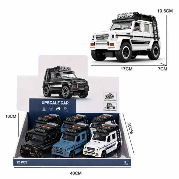 Nessiworld MG-D700-04 Işıklı Müzikli Lüks Jeep -Vardem Oyuncak