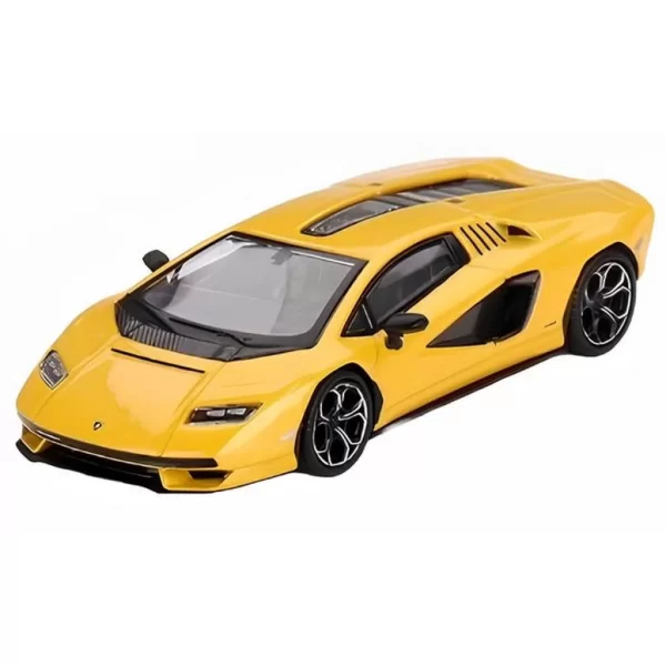 Nessiworld Mini Gt 1/64 Lamborghini Countach LPI 800-4 New Giallo Orion