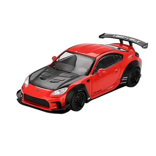 Nessiworld Mini GT 1/64 Toyota GR86 LB Nation Red