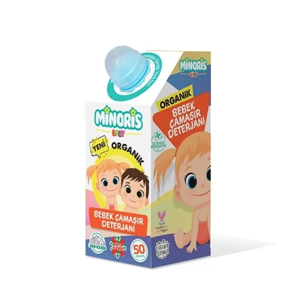 Nessiworld Minoris Baby Organik Antialerjik Bebek Çamaşır Deterjanı 1000ml