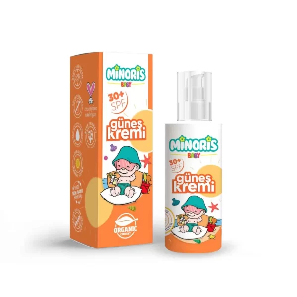 Nessiworld Minoris Baby Organik Güneş Koruyucu Sprey Krem 30 SPF 150ml