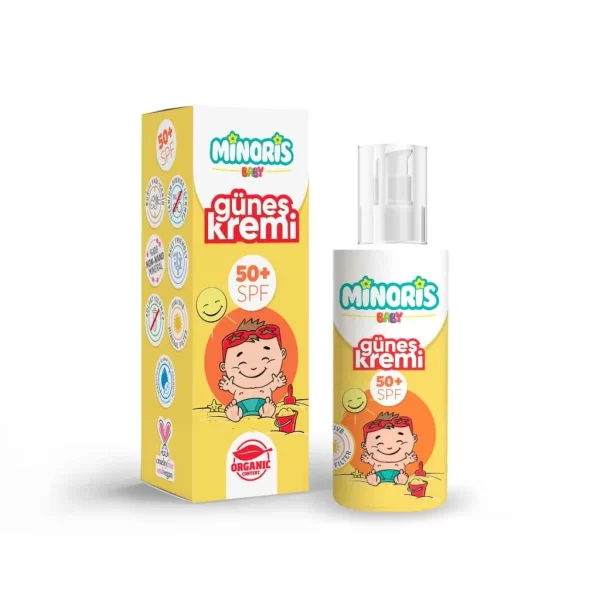 Nessiworld Minoris Baby Organik Güneş Kremi 50 Spf 150ml