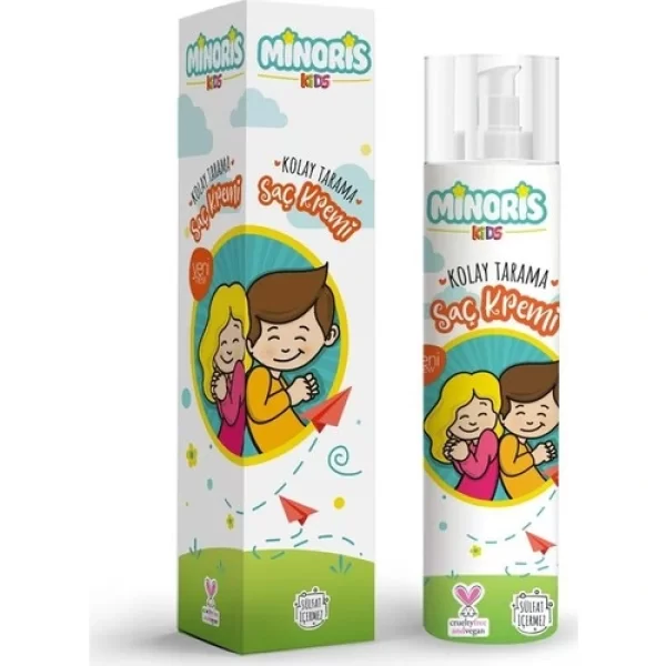 Nessiworld Minoris Kids Organik Kolay Tarama Saç Kremi 200ml