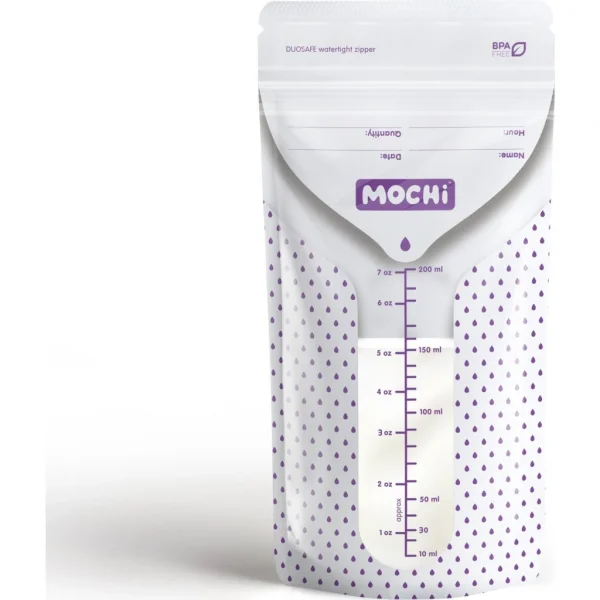 Nessiworld Mochi Anne Sütü Saklama Poşeti 25 Adet 200ml