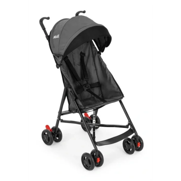Nessiworld Moje Simple Pratik Baston Bebek Arabası Gri