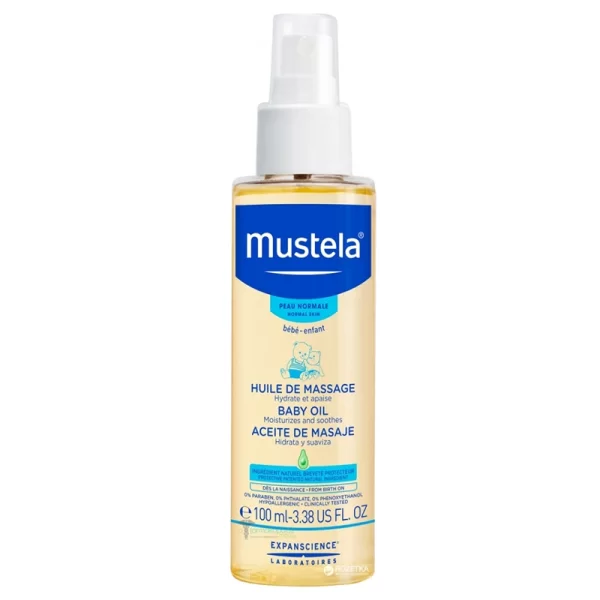 Nessiworld Mustela Massage Oil Bebek Masaj Yağı 100 ml