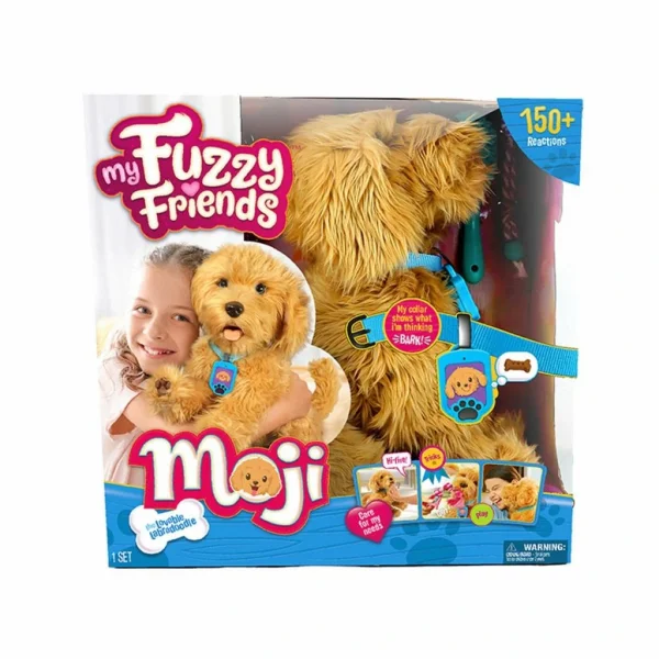 Nessiworld  MYJ00101 My Fuzzie Friends Sevimli Labrador Moji - 18207