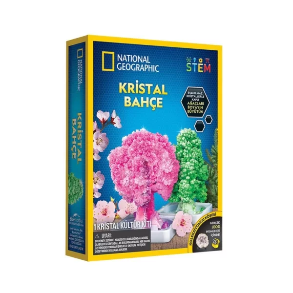 Nessiworld NAT00002 National Geographic Kristal Bahçe Kiti - TRCRYSGRDN +8 yaş