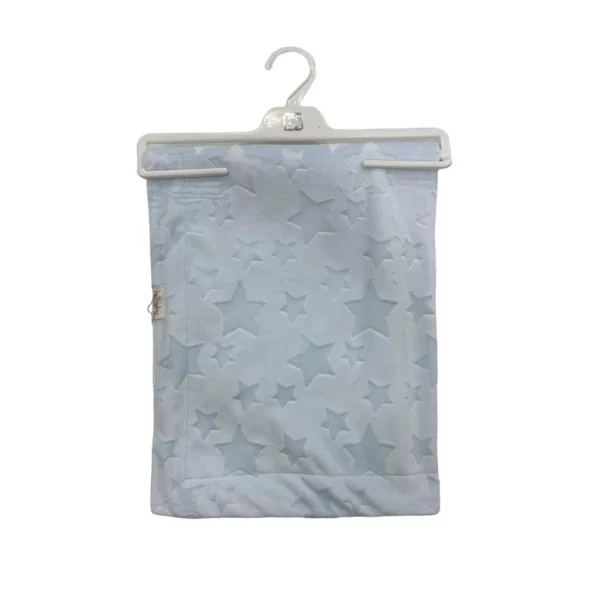 Nessiworld Nessiworld Bibaby Jacquard Star 82x90 Battaniye 64726 Blue