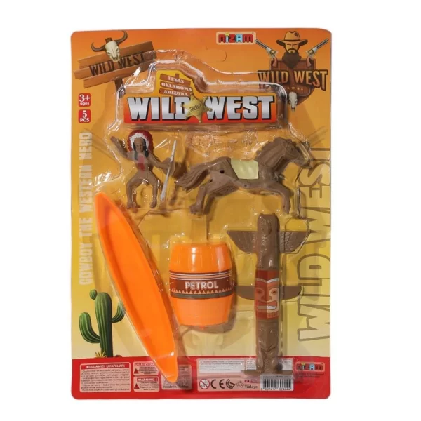 NessiWorld NZM-424 Küçük Vahşi Batı Oyun Seti