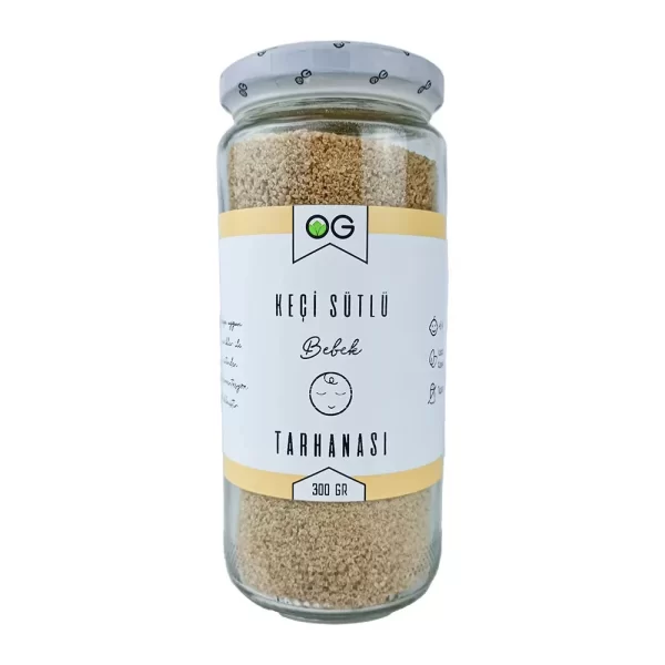 Nessiworld OG Natural Keçi Sütlü Bebek Tarhanası 300 Gr