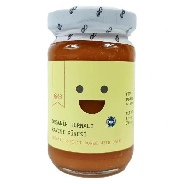 Nessiworld OG Natural Organik Hurmalı Kayısı Püresi 105 Gr