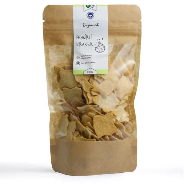 Nessiworld OG Natural Organik Peynirli Kraker 100 Gr
