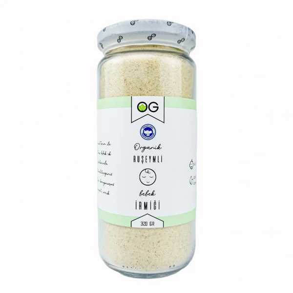 Nessiworld OG Natural Organik Ruşeymli Bebek İrmiği 320 Gr