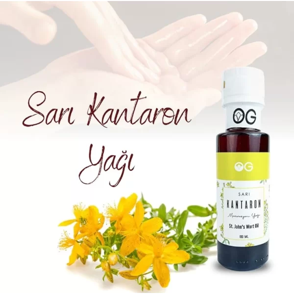 Nessiworld OG Natural Sarı Kantaron Yağı 100 ml