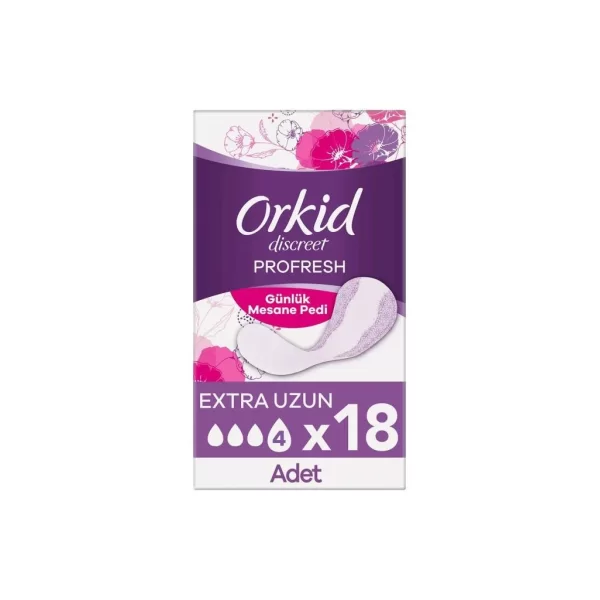 Nessiworld  Orkid Günlük Mesane Pedi Ekstra Uzun 18 Adet