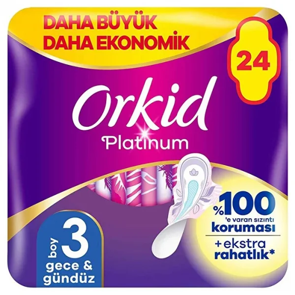 Nessiworld Orkid Ultra Platinum Gece Ped 24Lü