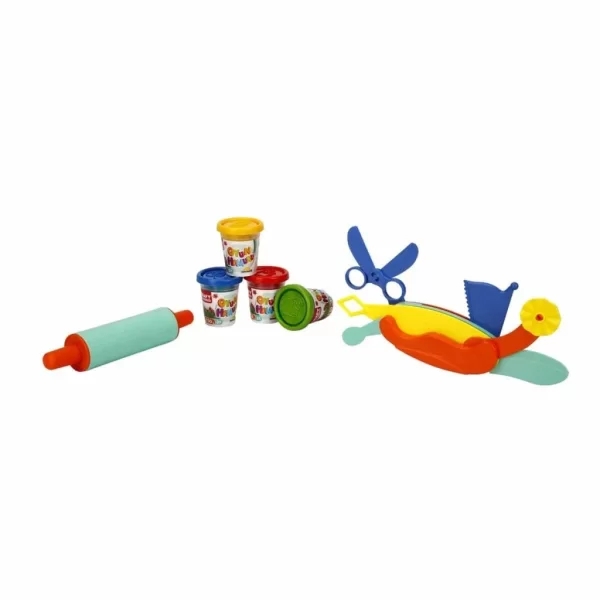 Nessiworld Oyun Hamuru Şekillendirme Seti 200 gr 6 Parça Pembe Merdane