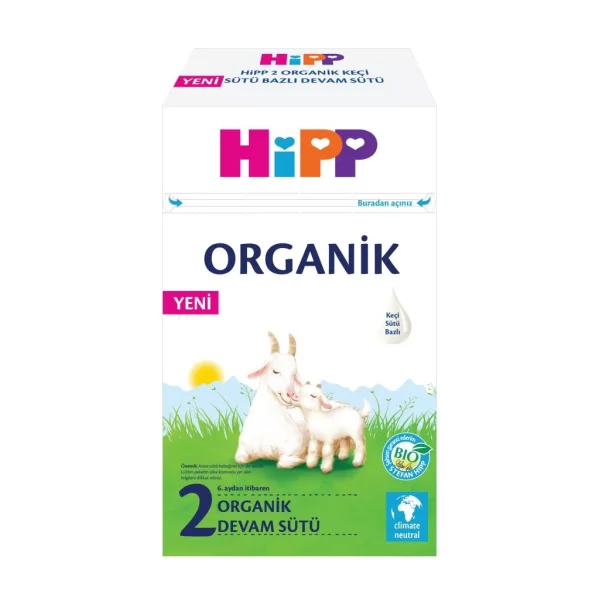 Nessiworld  p 2 Organik Keçisütü Bazlı Bebek Devam Sütü 400 Gr