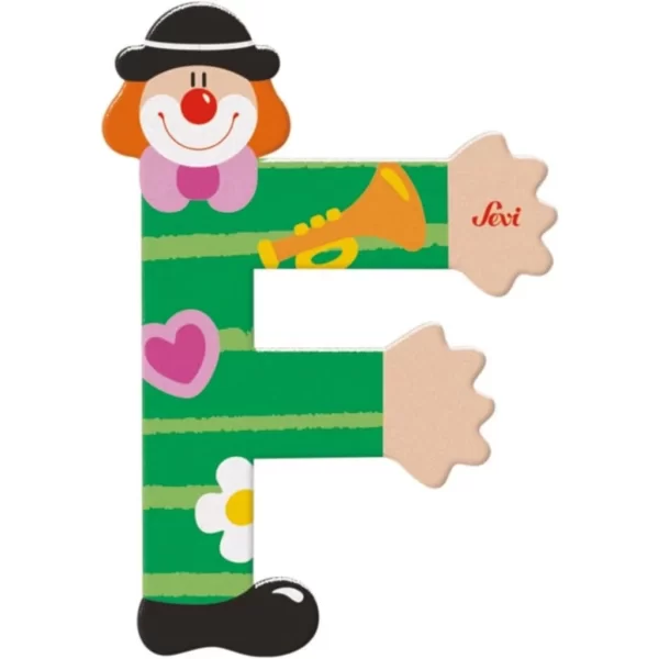 Nessiworld Palyanço Ahşap Harf F